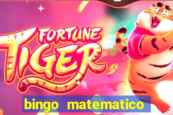 bingo matematico para ensino medio